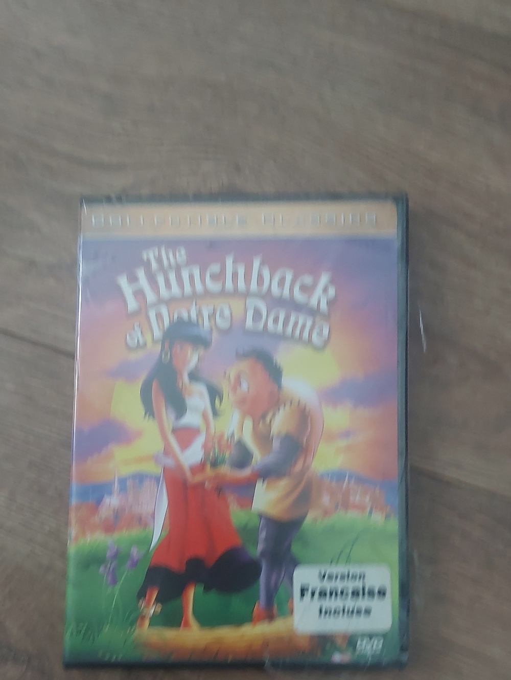 The Hunchback of Notre Dame DVD - Red, Green, Yellow Artwork